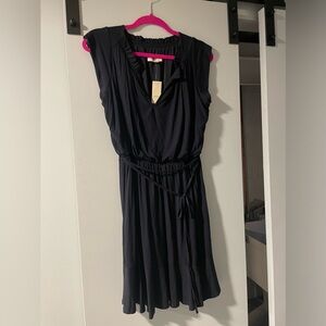 NWT - navy blue sleeveless flowy dress